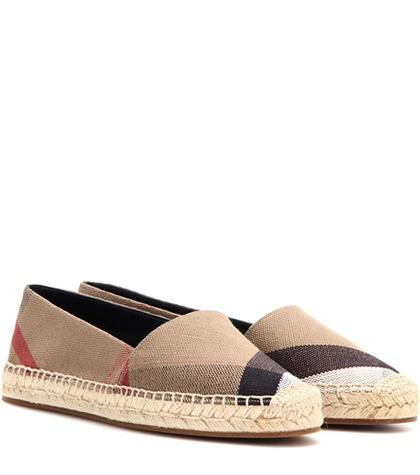 Gianvito Rossi Hodgeson Check Espadrilles