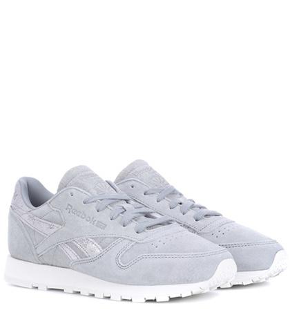 Vince Classic Shimmer Leather Sneakers