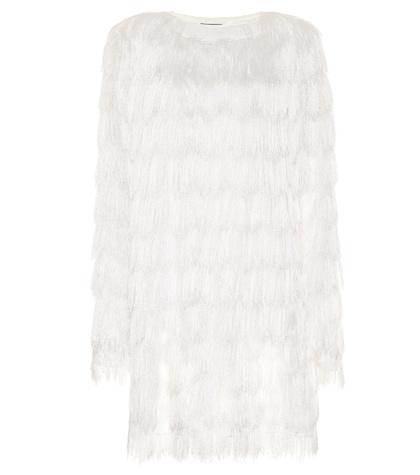 Balmain Fringed Minidress