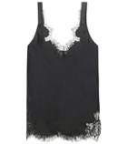 Helmut Lang Lace-trimmed Camisole