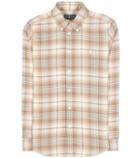 Miu Miu Georgia Check Cotton Shirt
