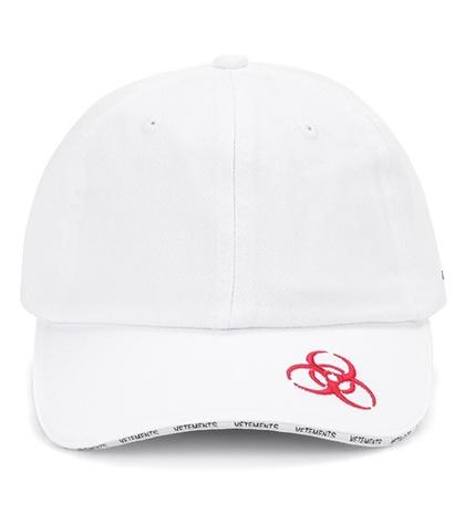 Vetements Embroidered Cotton Cap