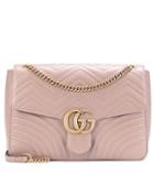Gucci Gg Marmont Large Leather Shoulder Bag
