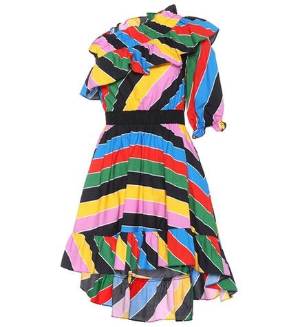Philosophy Di Lorenzo Serafini Ruffled Cotton Dress
