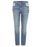 Balenciaga Ride Cropped Jeans