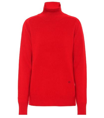 Victoria Beckham Stretch Cashmere Turtleneck Sweater