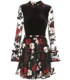 Ganni Simmons Embroidered Dress