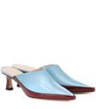 Wandler Bente Patent Leather Mules
