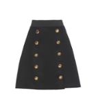 Dolce & Gabbana Embellished Wool Skirt