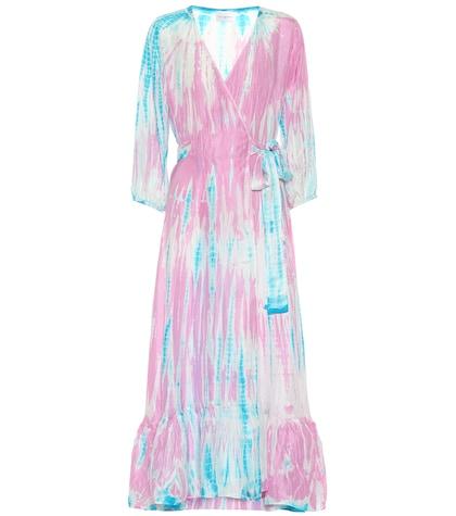 Anna Kosturova Exclusive To Mytheresa – Tie-dye Silk Midi Dress