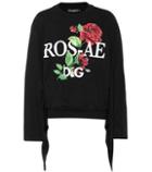 Rochas Printed Cotton-jersey Sweater