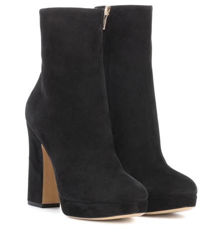 Salvatore Ferragamo Bolzano Suede Ankle Boots