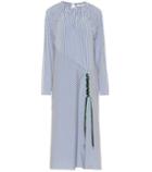 Tibi Embellished Cotton-blend Dress