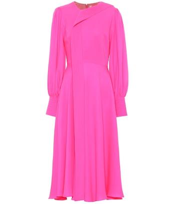 Roksanda Adyn Silk Satin Midi Dress