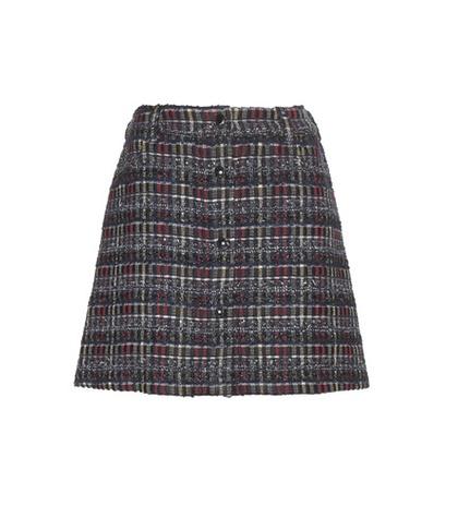Maison Kitsun Tweed Miniskirt