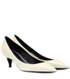 Saint Laurent Charlotte 55 Leather Pumps