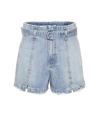 Jonathan Simkhai Embellished Denim Shorts