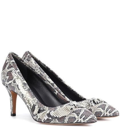 Isabel Marant Poween Printed Leather Pumps