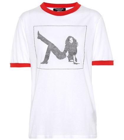 Calvin Klein 205w39nyc Printed Cotton T-shirt