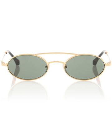 Acne Studios X Linda Farrow Oval Sunglasses
