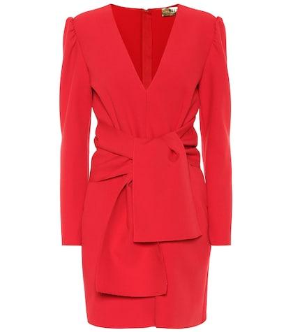 Frame Crêpe Minidress