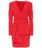 Frame Crêpe Minidress