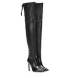 Balenciaga Natalia 100 Leather Over-the-knee Boots