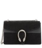 Missoni Dionysus Small Suede And Leather Shoulder Bag