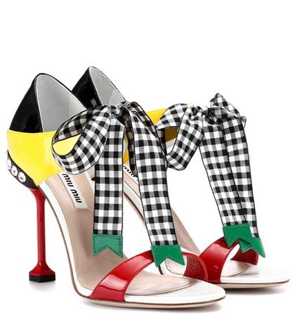 Y-3 Patent Leather Sandals