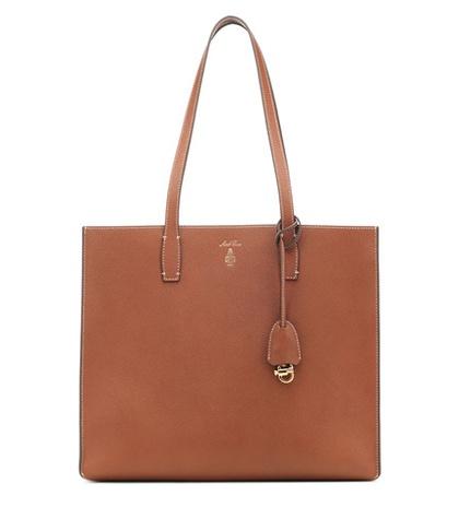 Mark Cross Fitzgerald Leather Tote