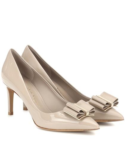 Salvatore Ferragamo Zeri 70 Patent Leather Pumps