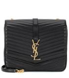Velvet Sulpice Medium Leather Shoulder Bag