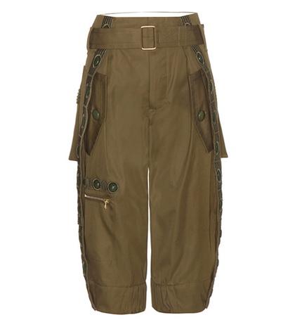 Marc Jacobs Embellished Wool Cargo Trousers