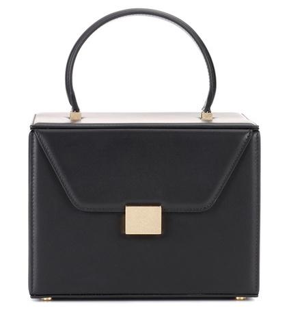 Victoria Beckham Vanity Box Leather Tote