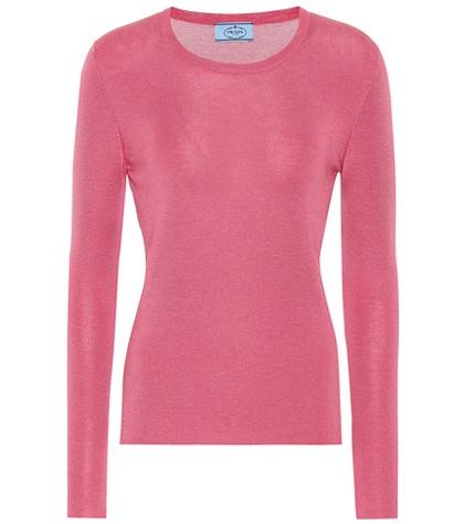 Miu Miu Cashmere And Silk Sweater
