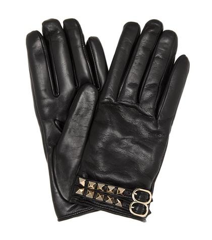Prada Valentino Garavani Leather Gloves