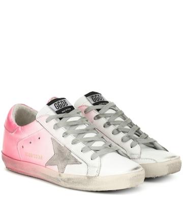 Versace Kids Superstar Leather Sneakers