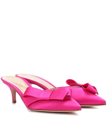Kenzo Kyoto Satin Mules