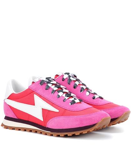 Gianvito Rossi Astor Lightning Bolt Sneakers
