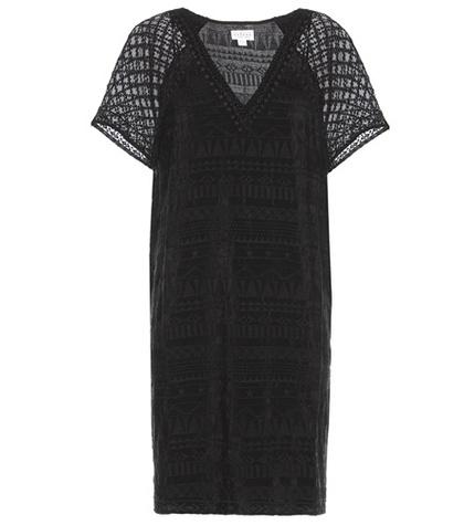 Velvet Halo Embroidered Dress
