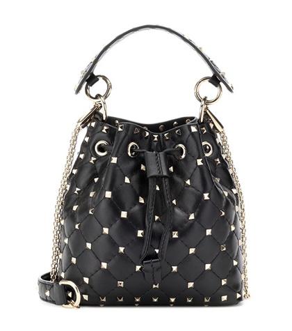 Live The Process Valentino Garavani Rockstud Spike Bucket Bag