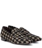 Bougeotte Classic Tweed Loafers