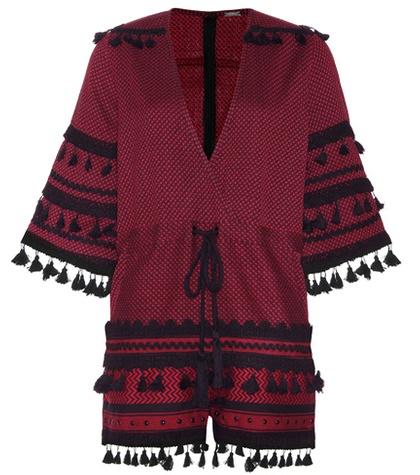 Dodo Bar Or Embellished Cotton Jumpsuit