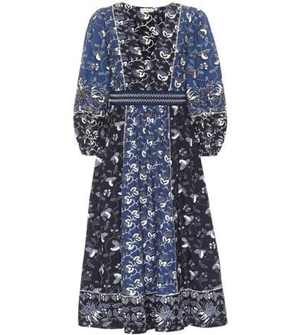 Ulla Johnson Iona Printed Cotton-blend Dress