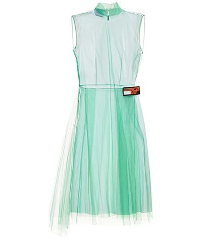 Prada Sheer Tulle Dress