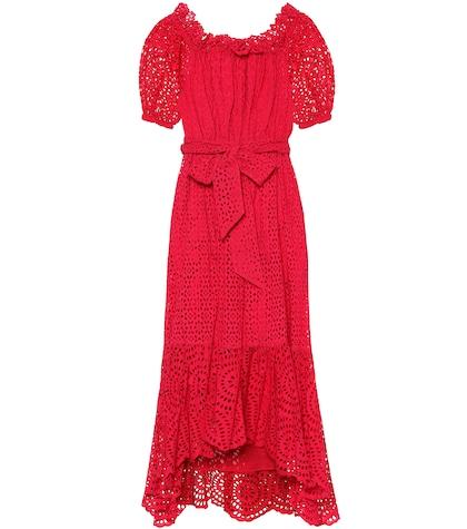 Ulla Johnson Hollie Off-the-shoulder Cotton Dress