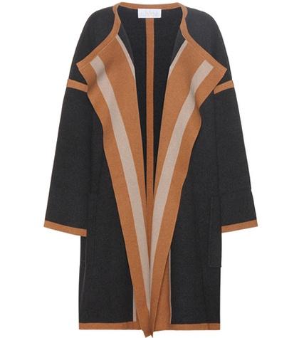 Chlo Knitted Cotton-blend Coat