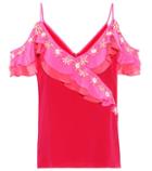 Atm Anthony Thomas Melillo Silk Off-the-shoulder Top