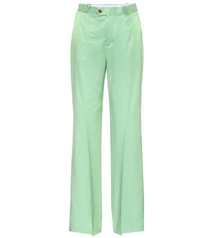 Acne Studios Tohny Wool-blend Wide-leg Trousers