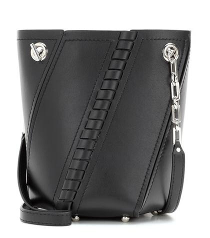Proenza Schouler Mini Hex Leather Bucket Bag